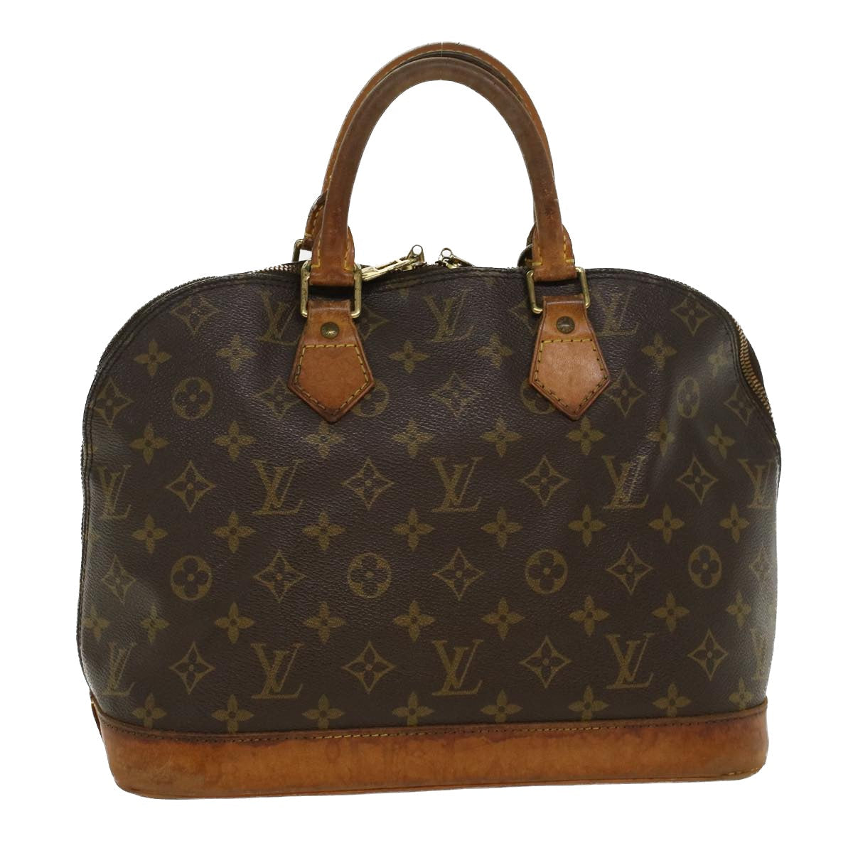 LOUIS VUITTON Monogram Alma Hand Bag M51130 LV 46354