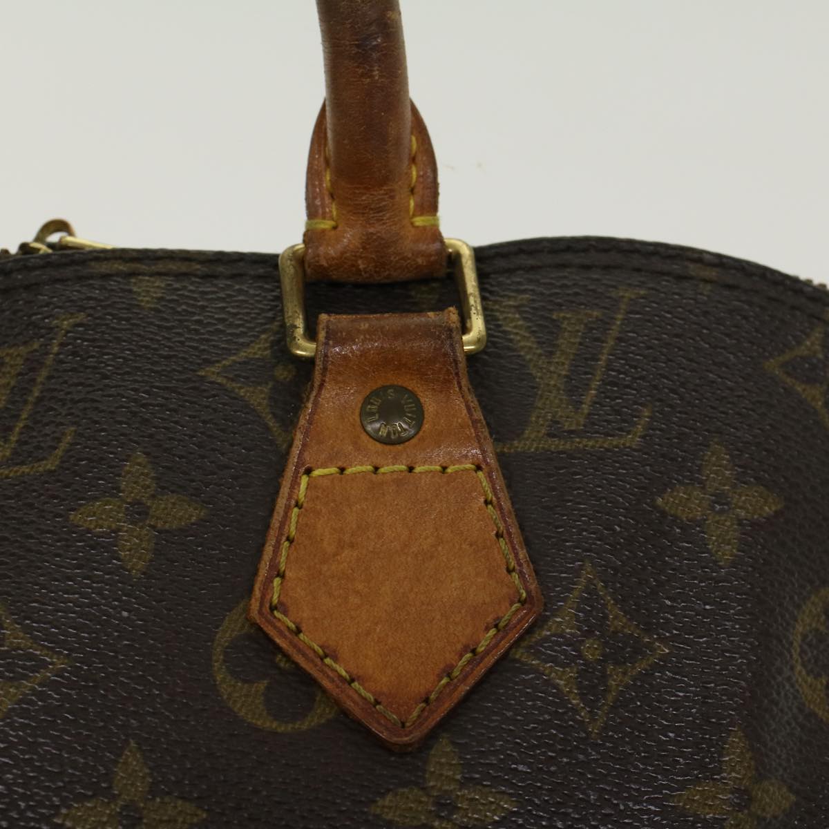 LOUIS VUITTON Monogram Alma Hand Bag M51130 LV 46354