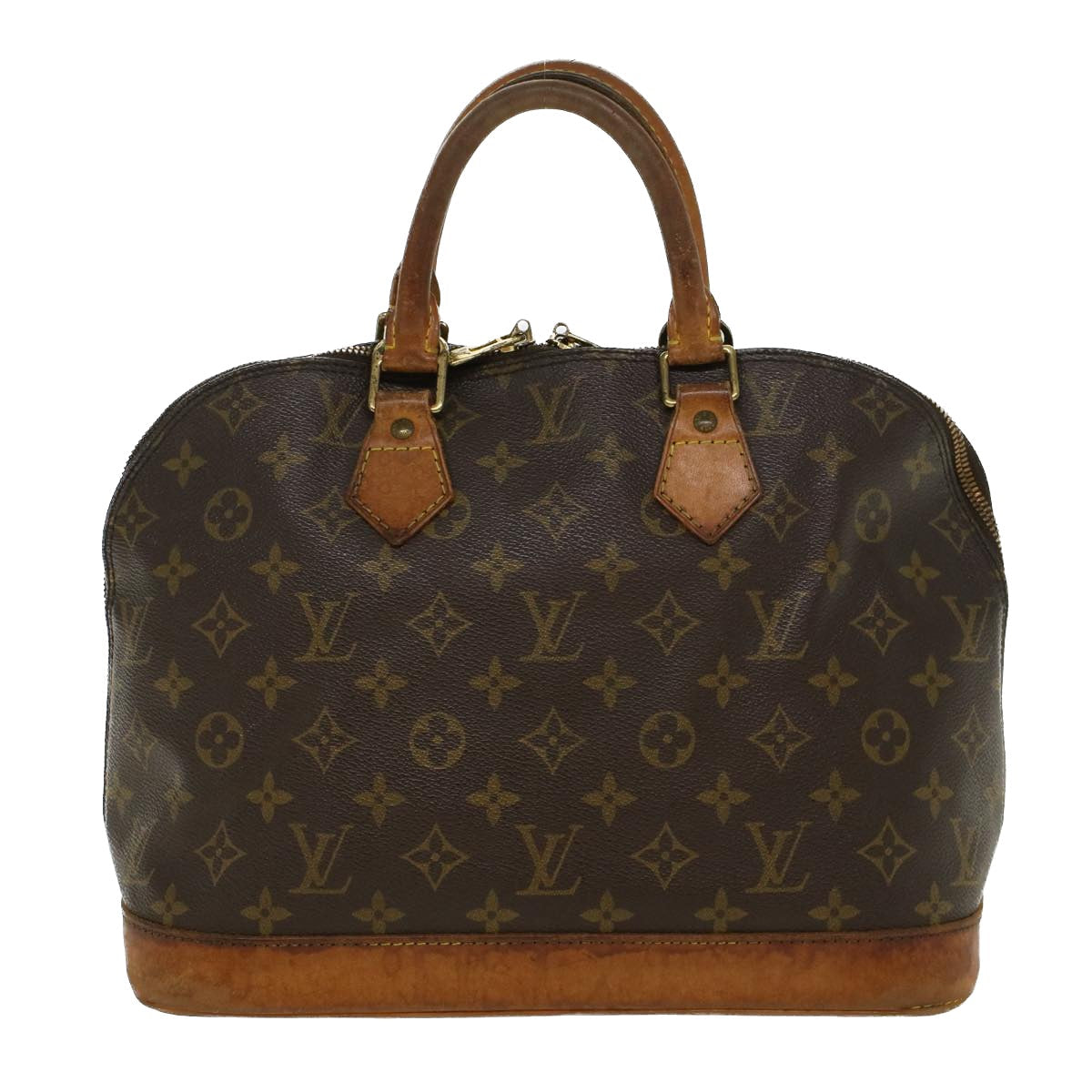 LOUIS VUITTON Monogram Alma Hand Bag M51130 LV 46354