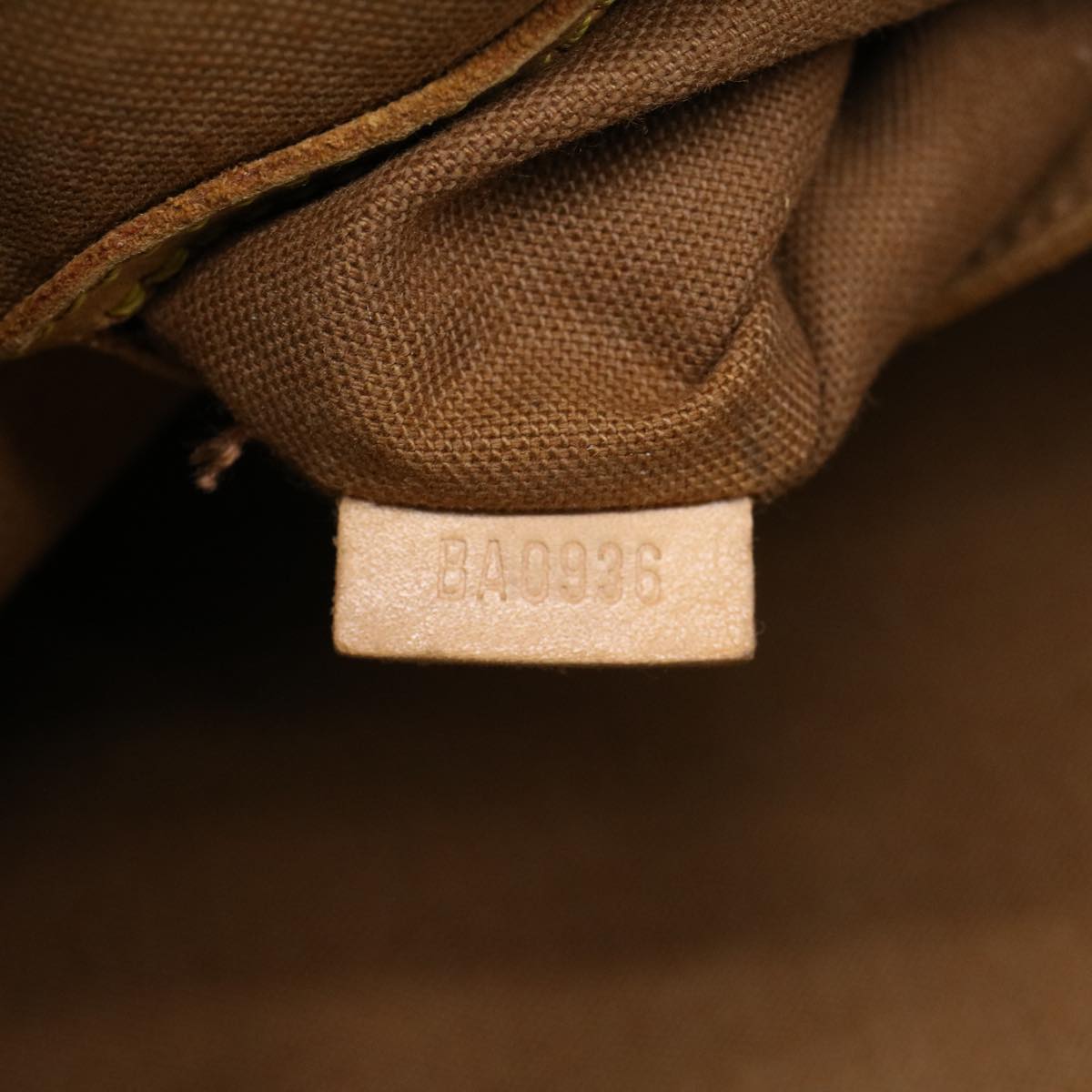 LOUIS VUITTON Monogram Alma Hand Bag M51130 LV 46354