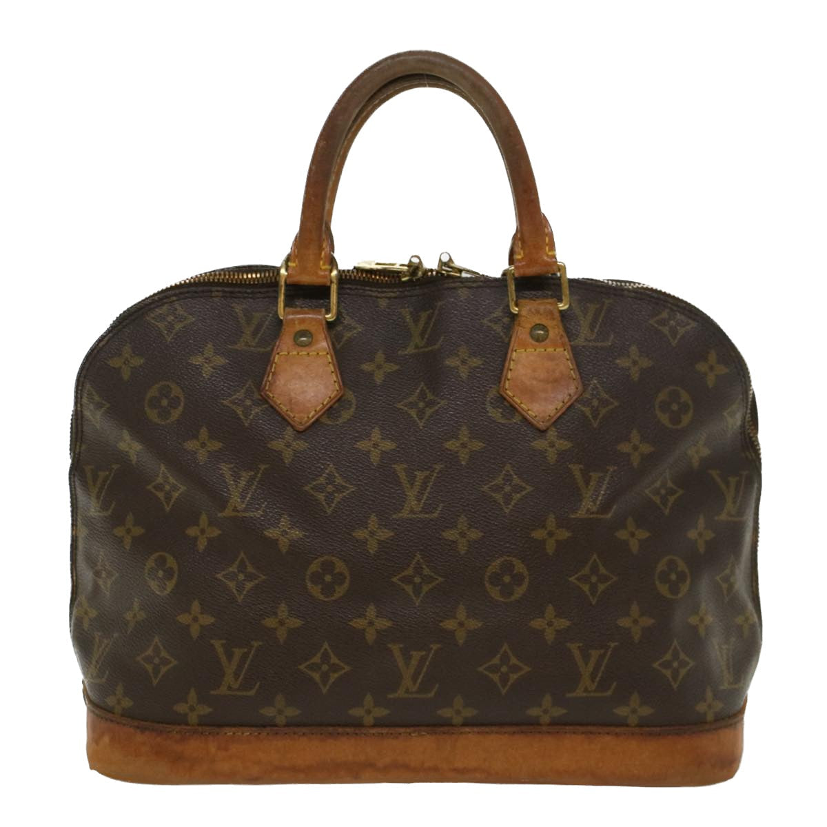 LOUIS VUITTON Monogram Alma Hand Bag M51130 LV 46354
