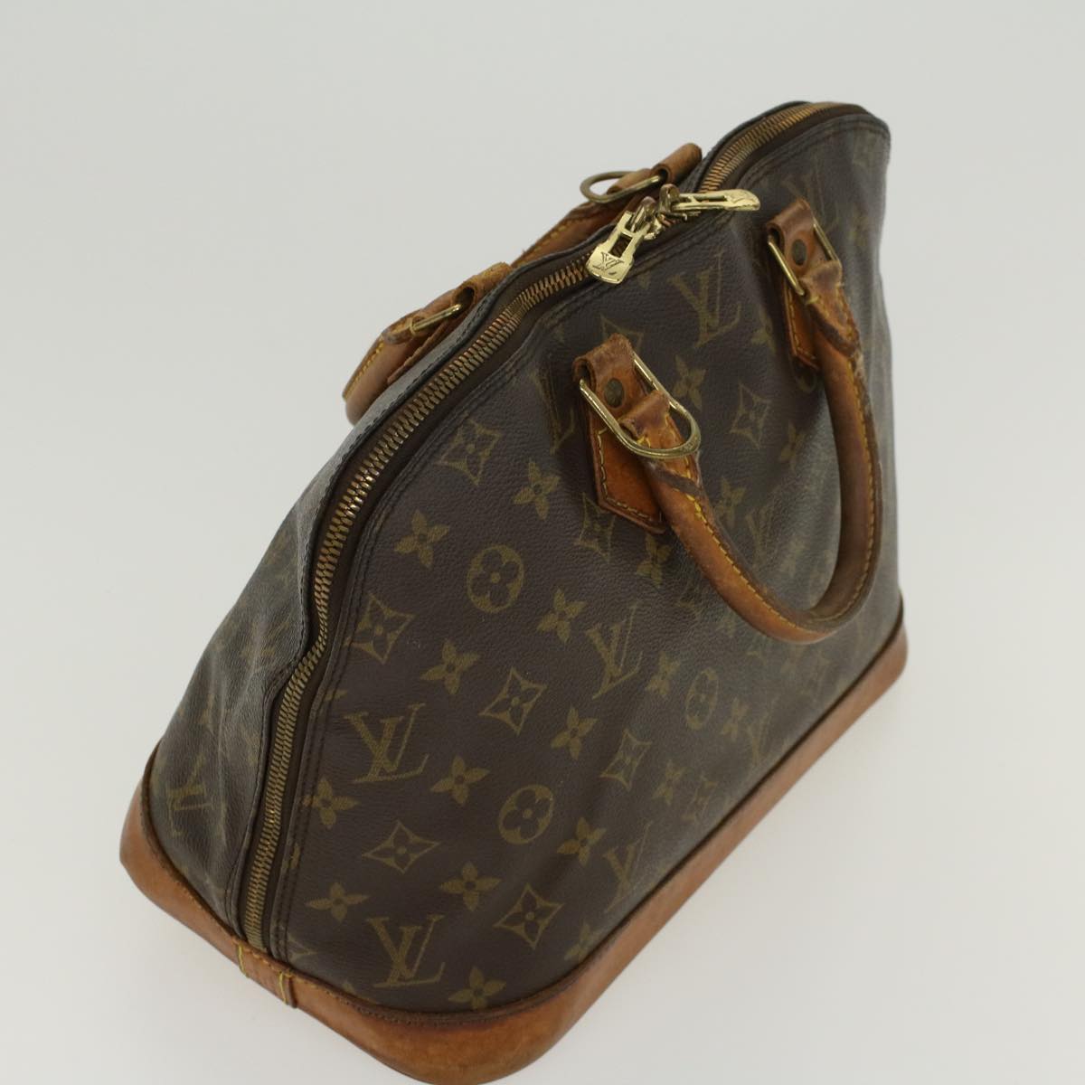 LOUIS VUITTON Monogram Alma Hand Bag M51130 LV 46354