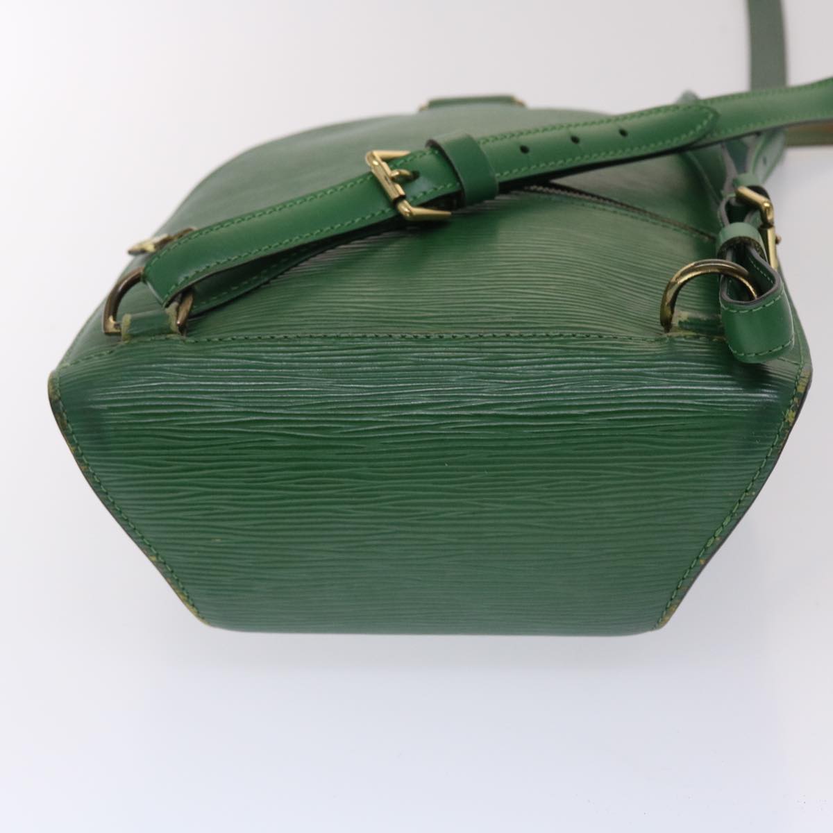 LOUIS VUITTON Epi Mabillon Backpack Green M52234 LV 46357