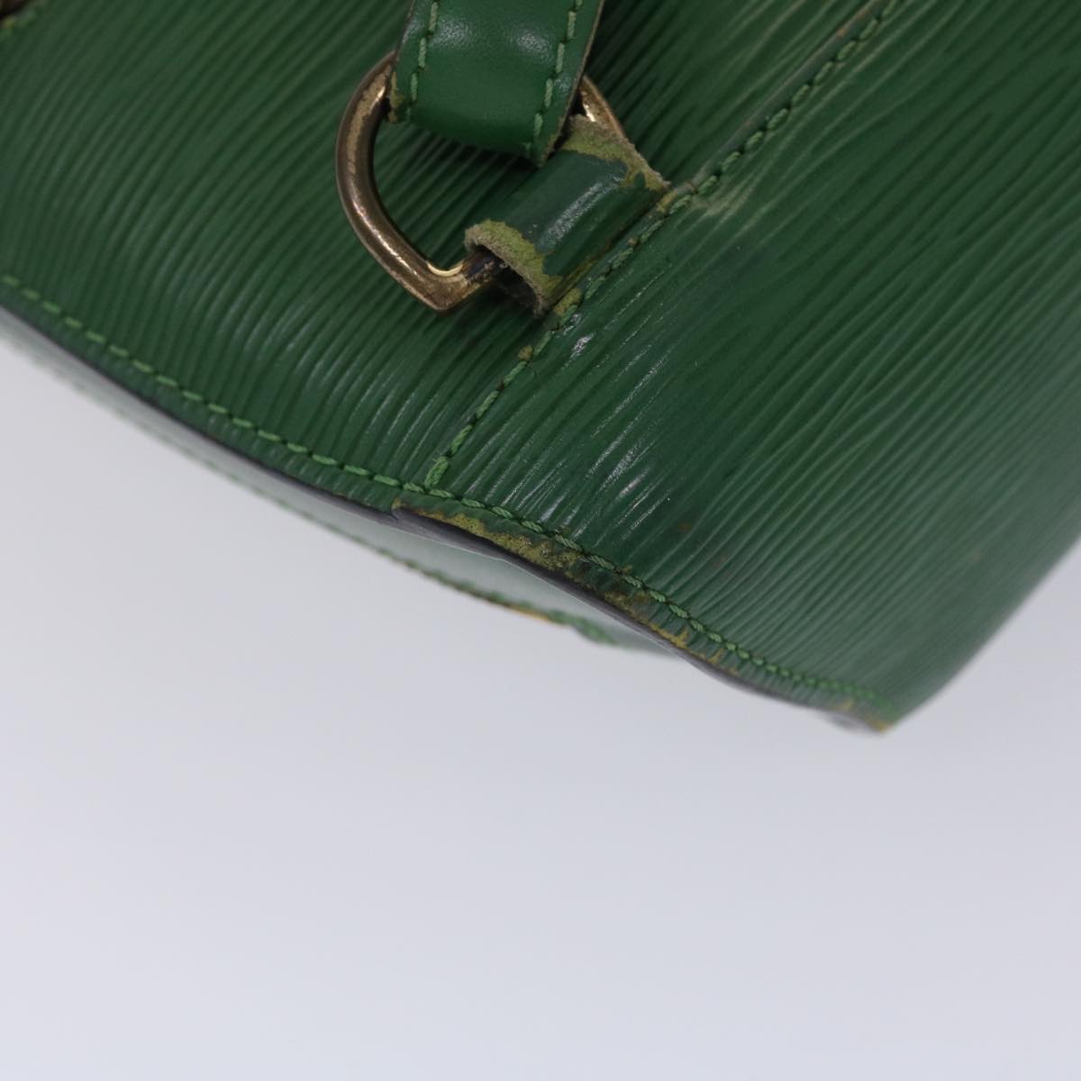 LOUIS VUITTON Epi Mabillon Backpack Green M52234 LV 46357