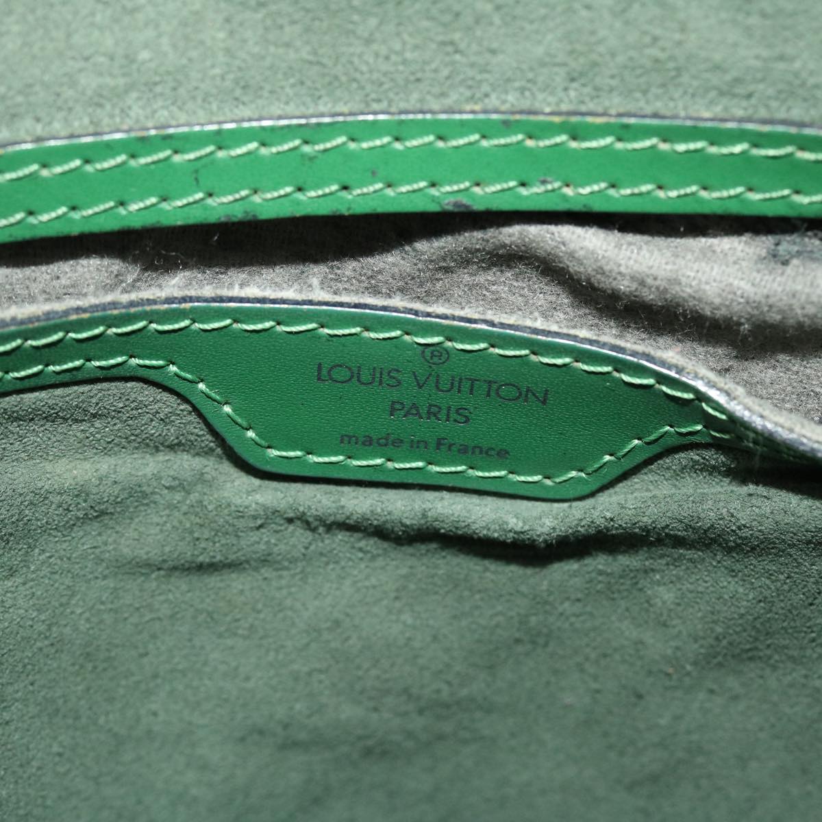 LOUIS VUITTON Epi Mabillon Backpack Green M52234 LV 46357