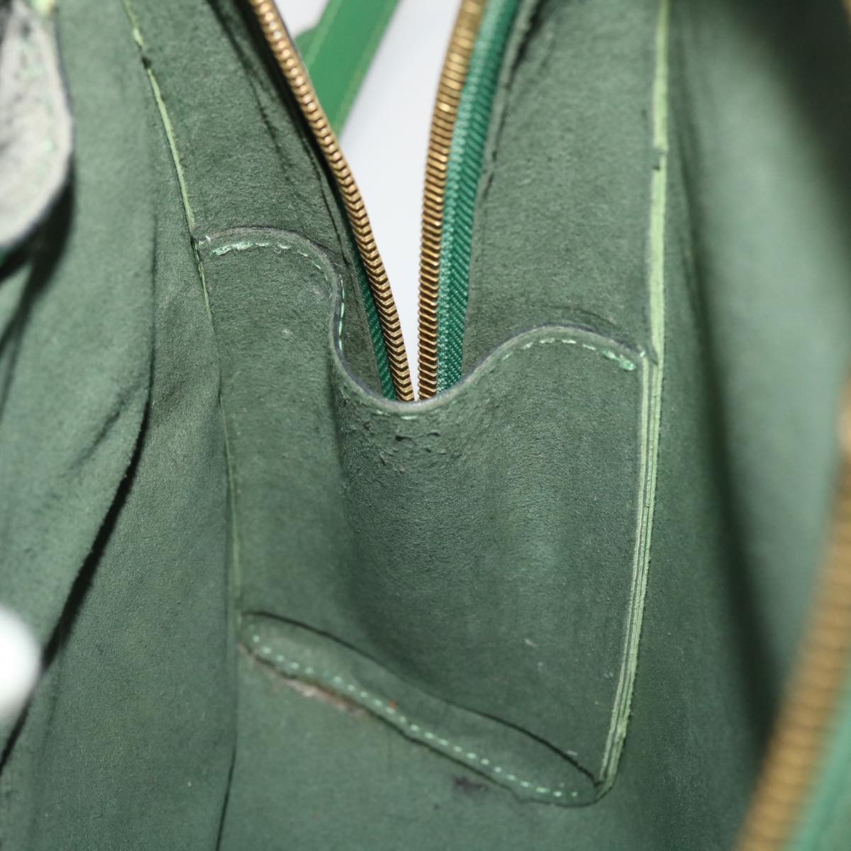 LOUIS VUITTON Epi Mabillon Backpack Green M52234 LV 46357
