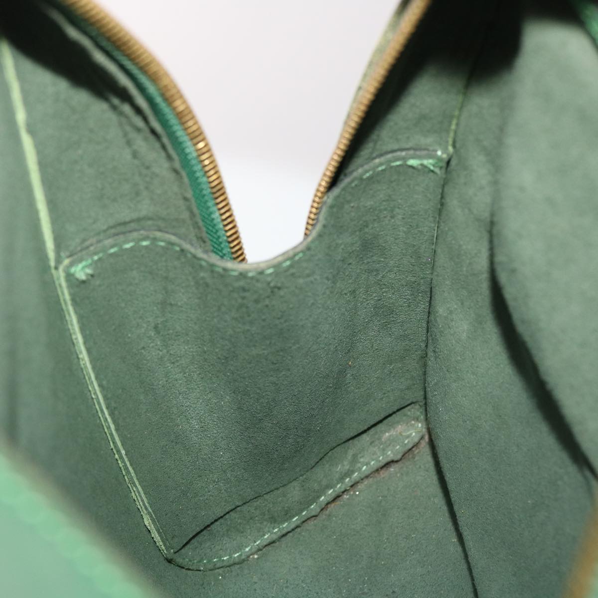 LOUIS VUITTON Epi Mabillon Backpack Green M52234 LV 46357