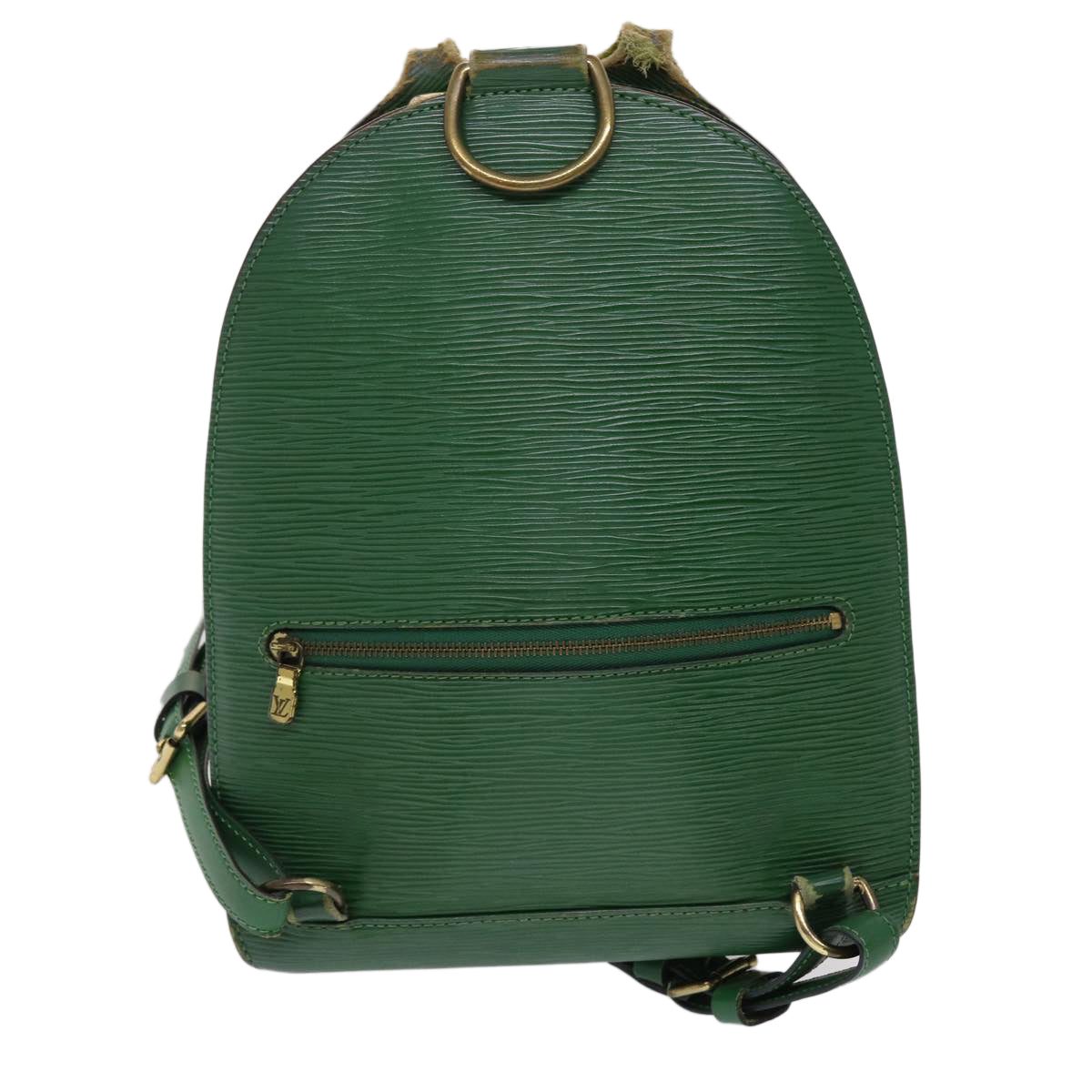LOUIS VUITTON Epi Mabillon Backpack Green M52234 LV 46357