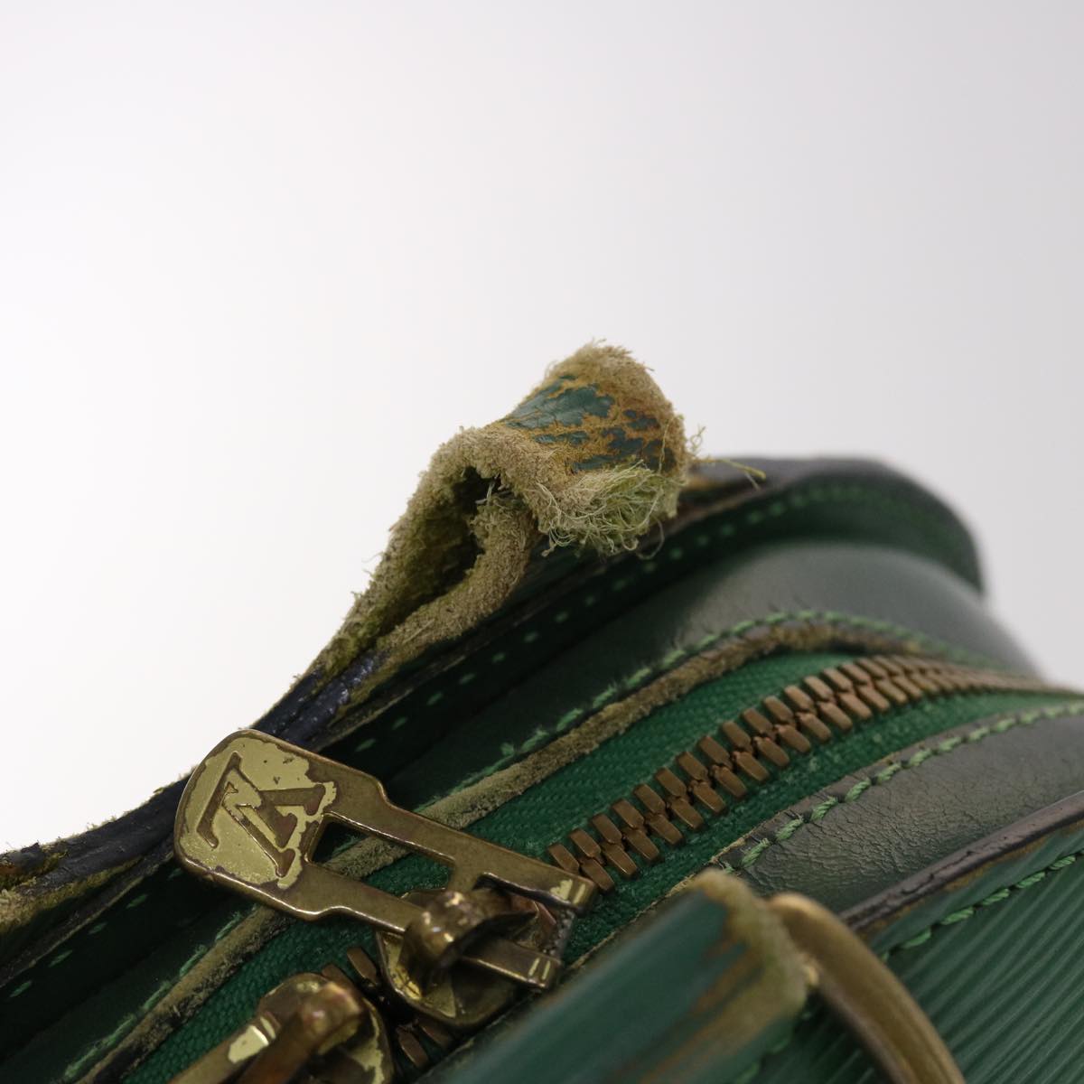 LOUIS VUITTON Epi Mabillon Backpack Green M52234 LV 46357