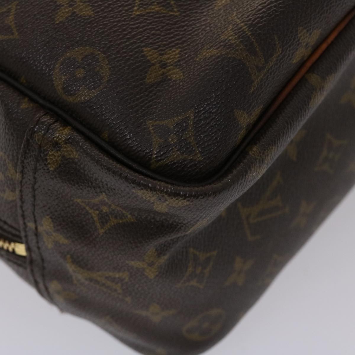 LOUIS VUITTON Monogram Deauville Hand Bag M47270 LV 46359
