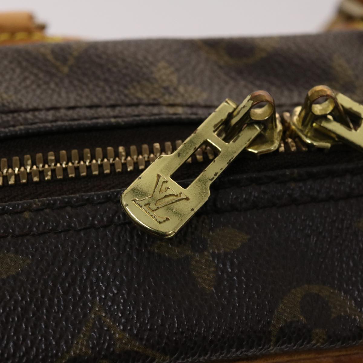 LOUIS VUITTON Monogram Deauville Hand Bag M47270 LV 46359