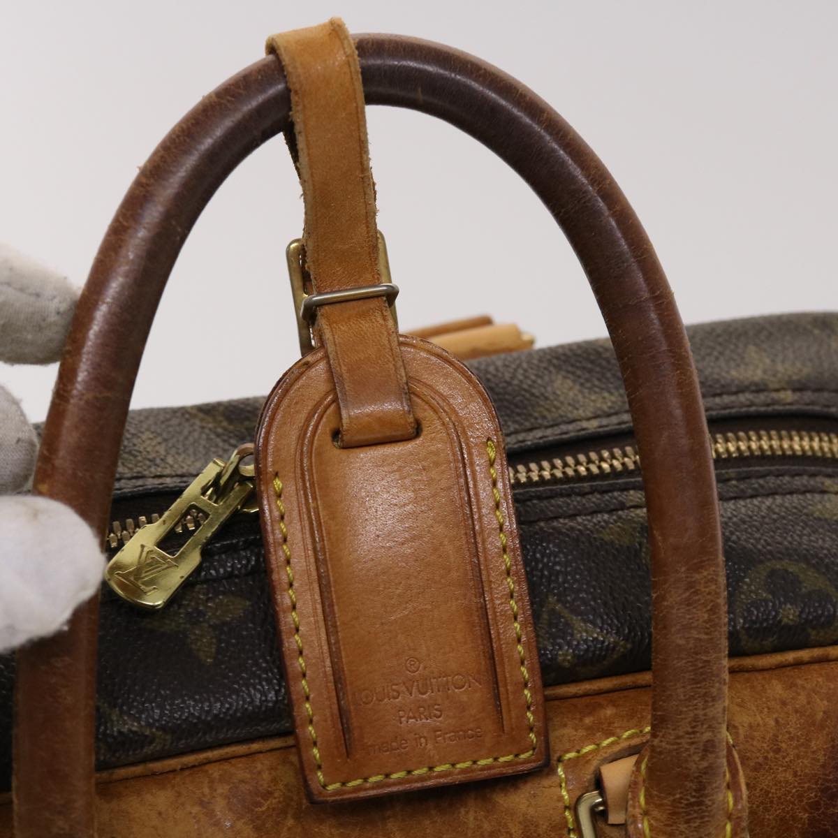 LOUIS VUITTON Monogram Deauville Hand Bag M47270 LV 46359