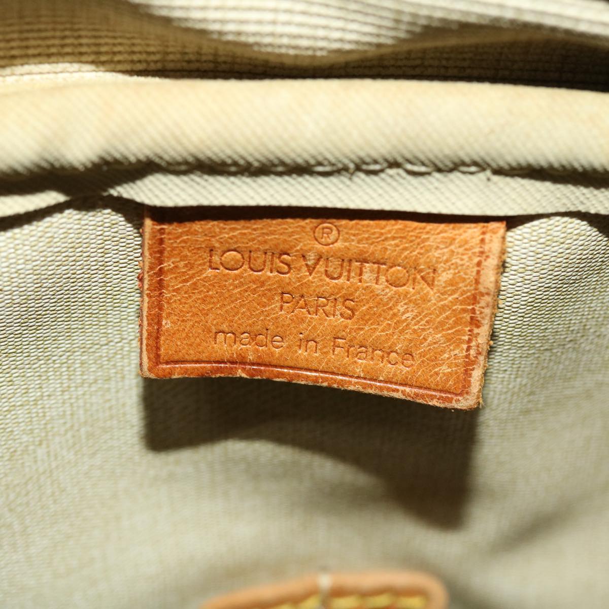 LOUIS VUITTON Monogram Deauville Hand Bag M47270 LV 46359