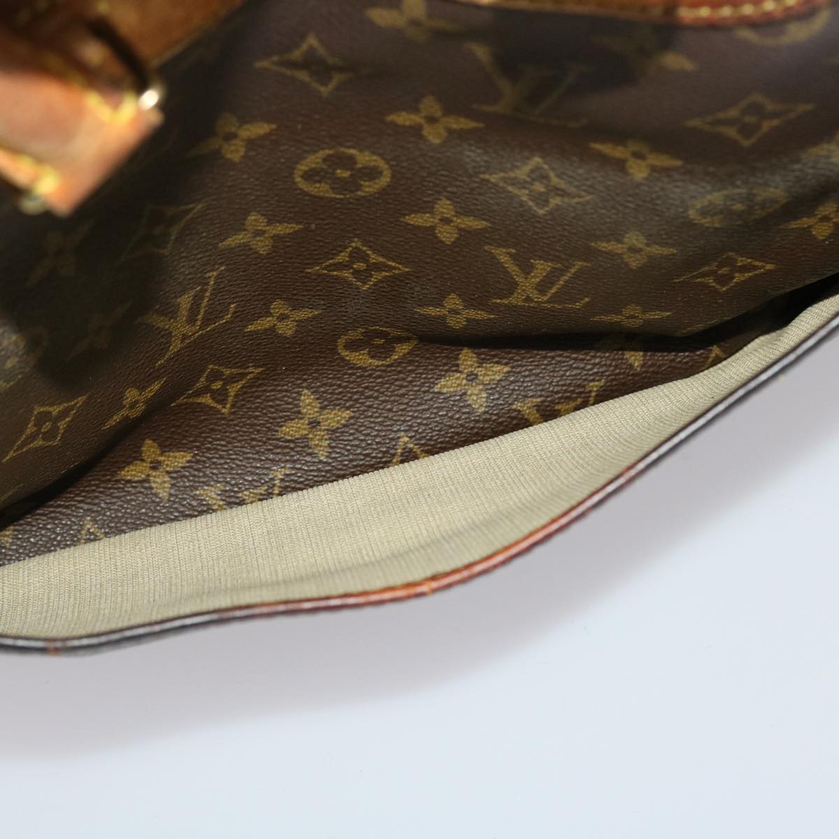 LOUIS VUITTON Monogram Deauville Hand Bag M47270 LV 46359