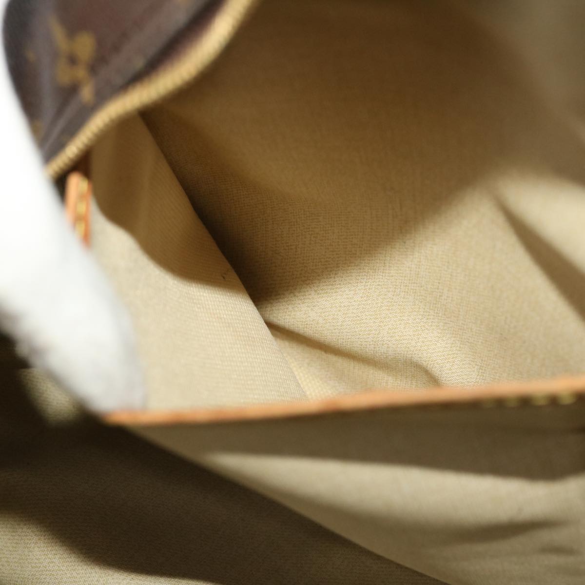 LOUIS VUITTON Monogram Deauville Hand Bag M47270 LV 46359
