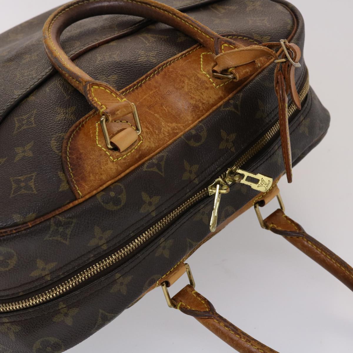 LOUIS VUITTON Monogram Deauville Hand Bag M47270 LV 46359