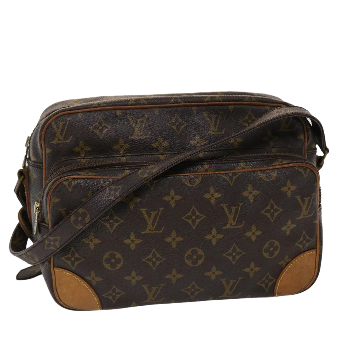 LOUIS VUITTON Monogram Nile Shoulder Bag M45244 LV 46360