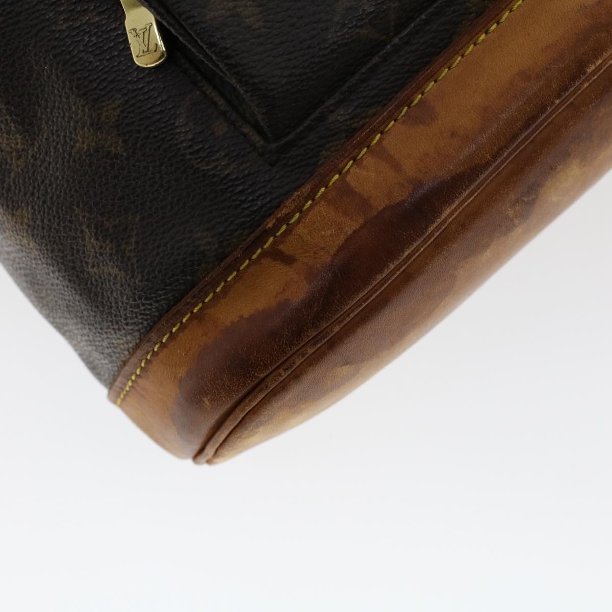 LOUIS VUITTON Monogram Montsouris MM Backpack M51136 LV 46363