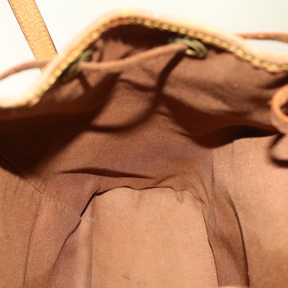 LOUIS VUITTON Monogram Montsouris MM Backpack M51136 LV 46363