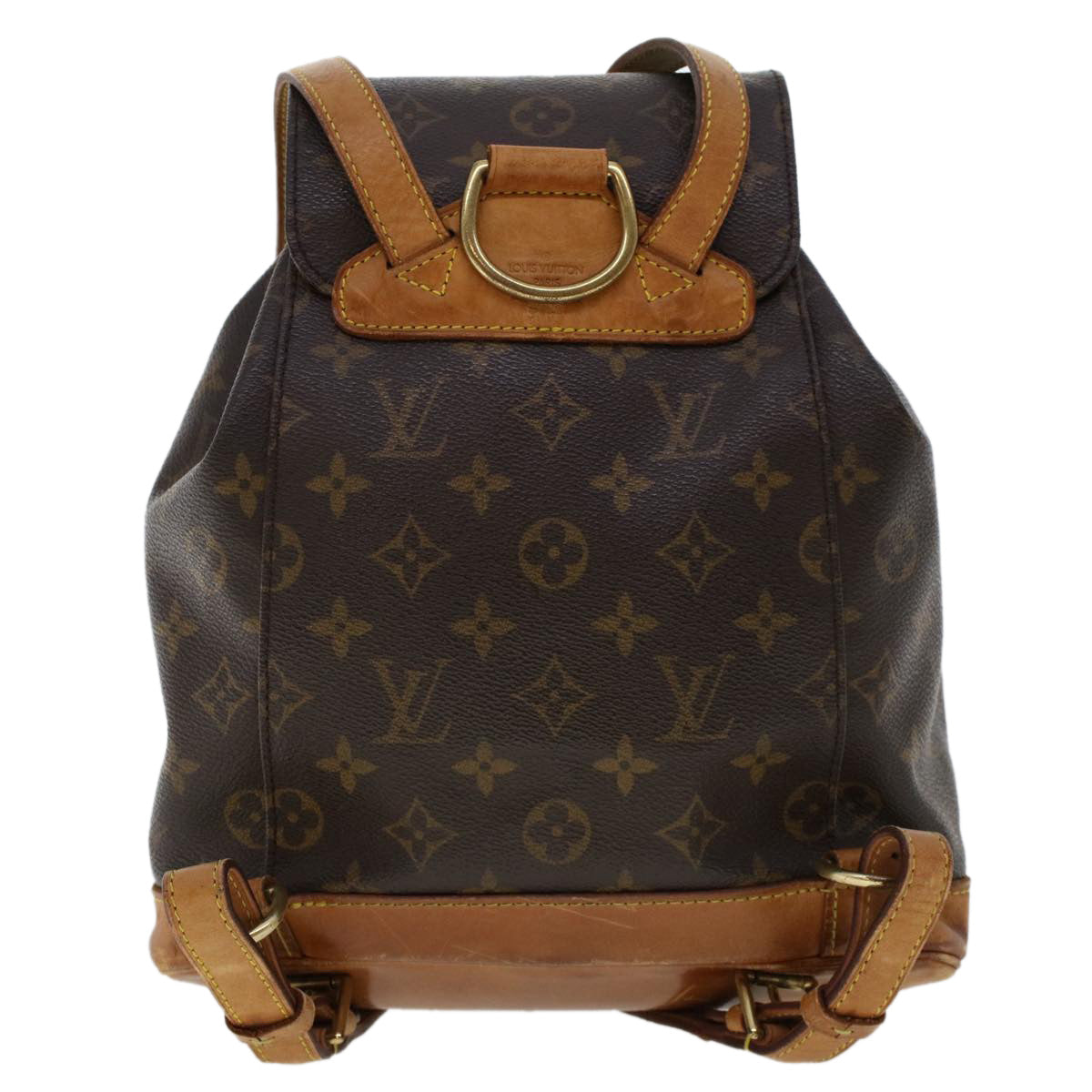 LOUIS VUITTON Monogram Montsouris MM Backpack M51136 LV 46363