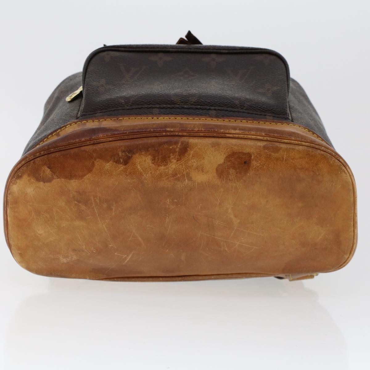 LOUIS VUITTON Monogram Montsouris MM Backpack M51136 LV 46363