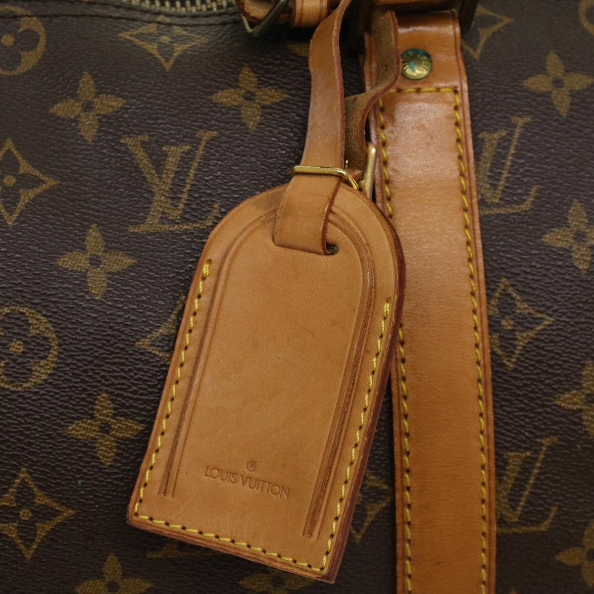 LOUIS VUITTON Monogram Keepall Bandouliere 45 Boston Bag M41418 LV 46364