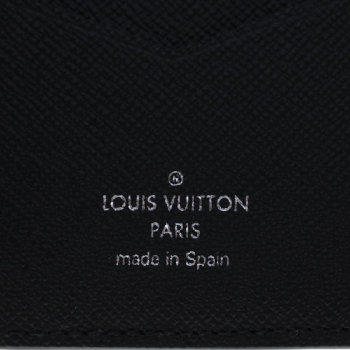 LOUIS VUITTON Damier Graphite 3D Organizer Dupoch Wallet N60432 LV 46370A