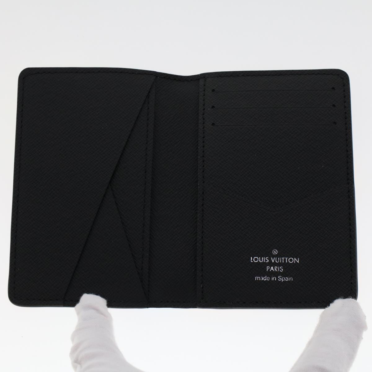 LOUIS VUITTON Damier Graphite 3D Organizer Dupoch Wallet N60432 LV 46370A