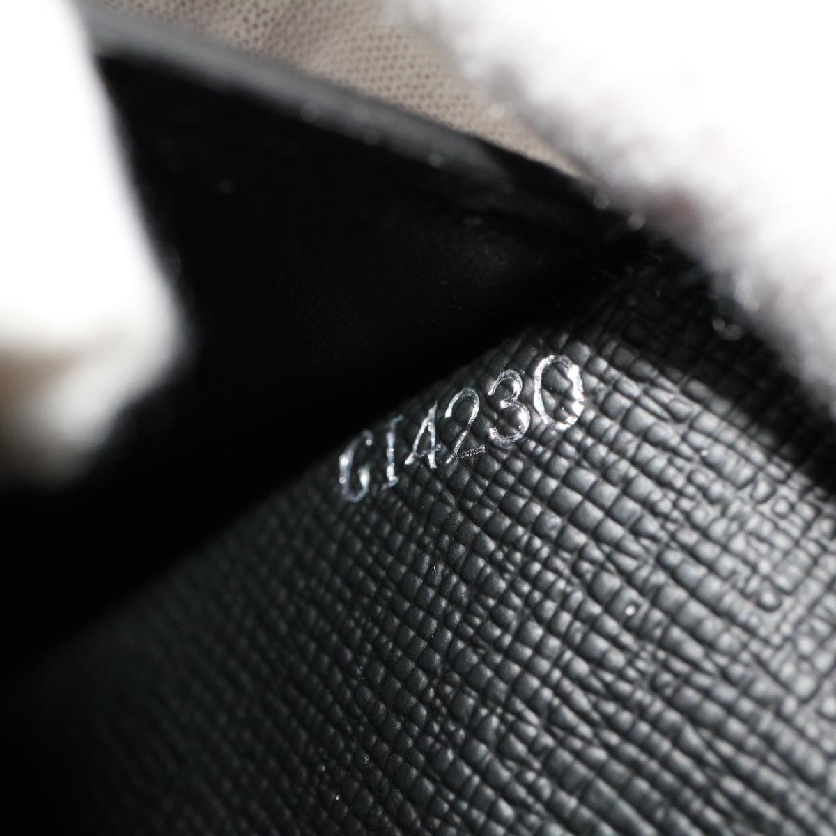 LOUIS VUITTON Damier Graphite 3D Organizer Dupoch Wallet N60432 LV 46370A