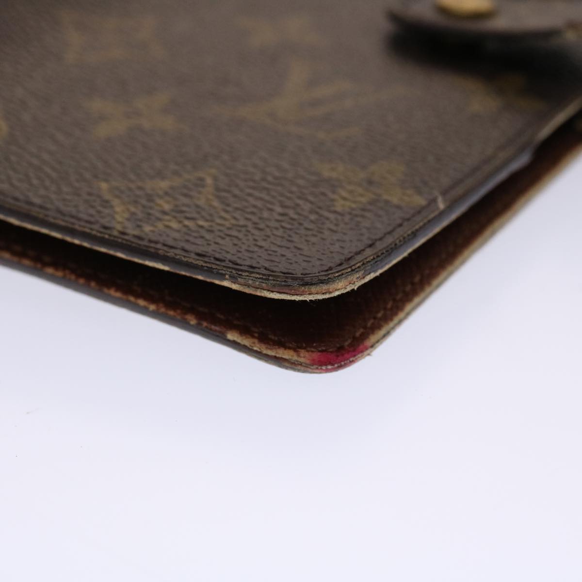 LOUIS VUITTON Monogram Agenda MM Day Planner Cover R20105 LV 46373