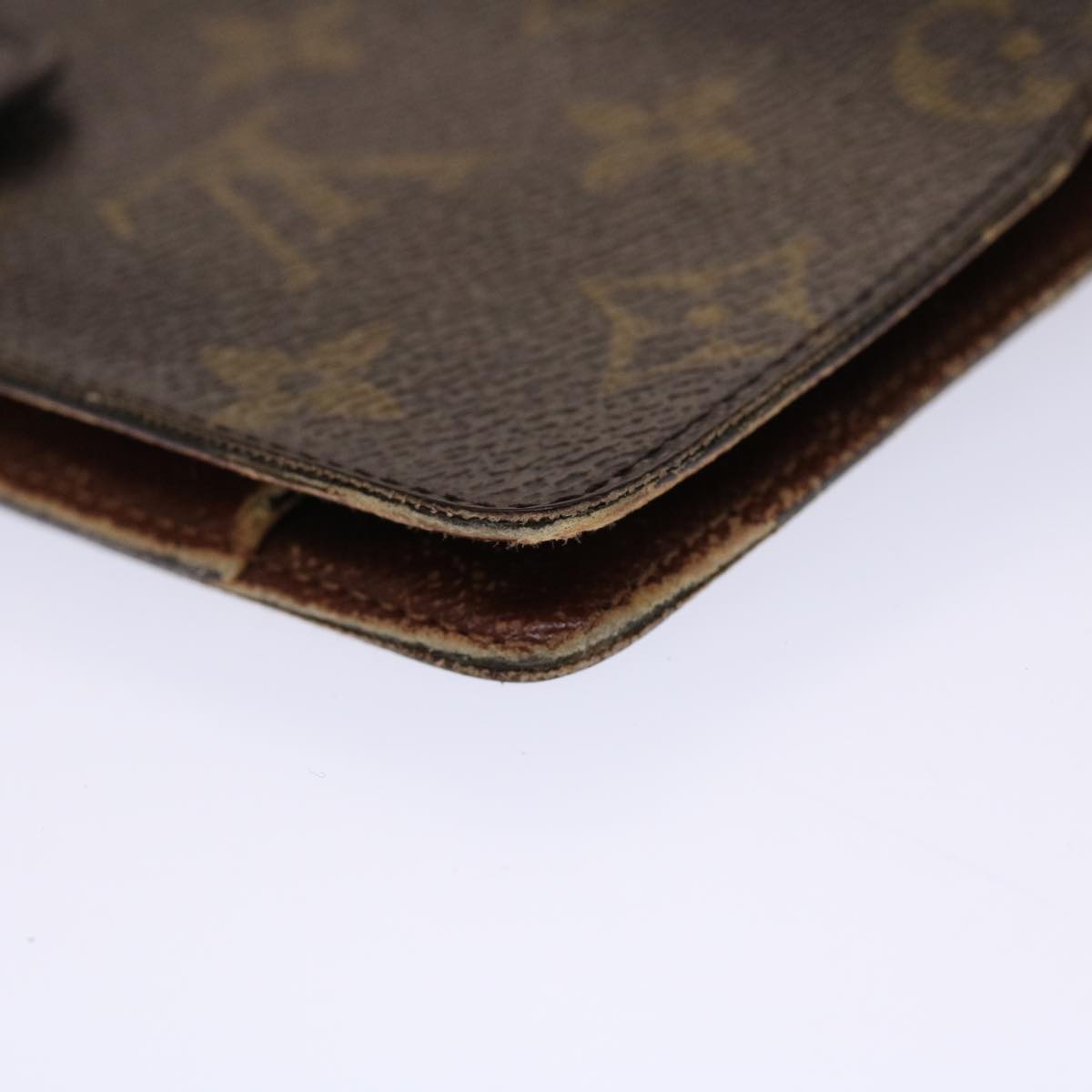 LOUIS VUITTON Monogram Agenda MM Day Planner Cover R20105 LV 46373