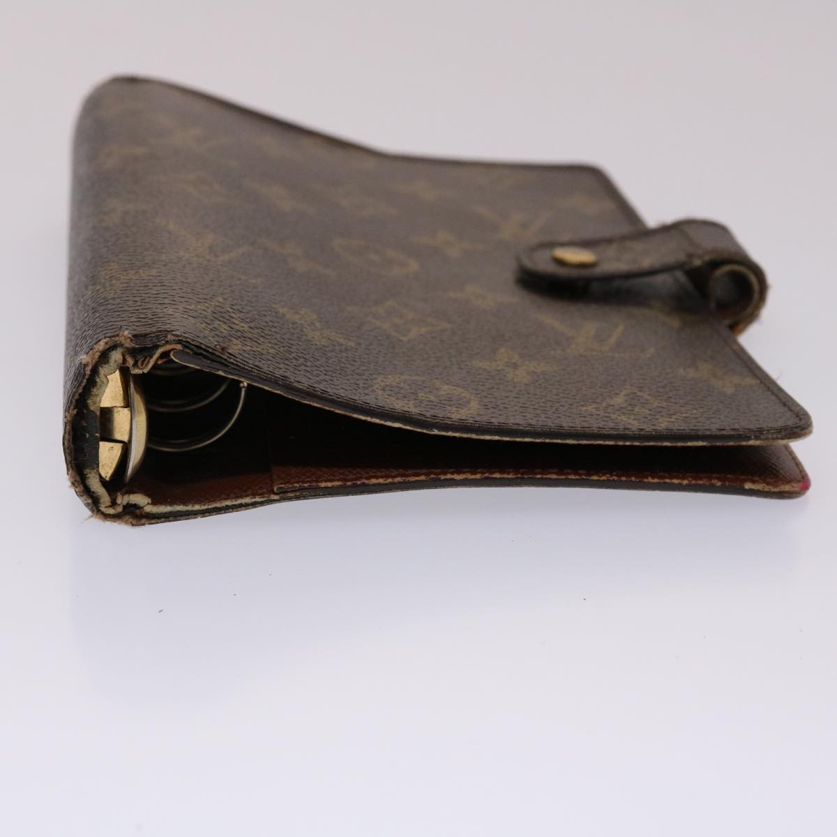 LOUIS VUITTON Monogram Agenda MM Day Planner Cover R20105 LV 46373