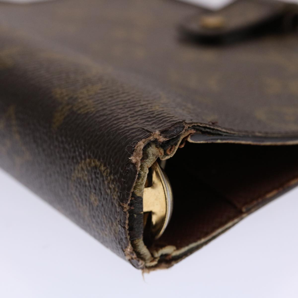 LOUIS VUITTON Monogram Agenda MM Day Planner Cover R20105 LV 46373