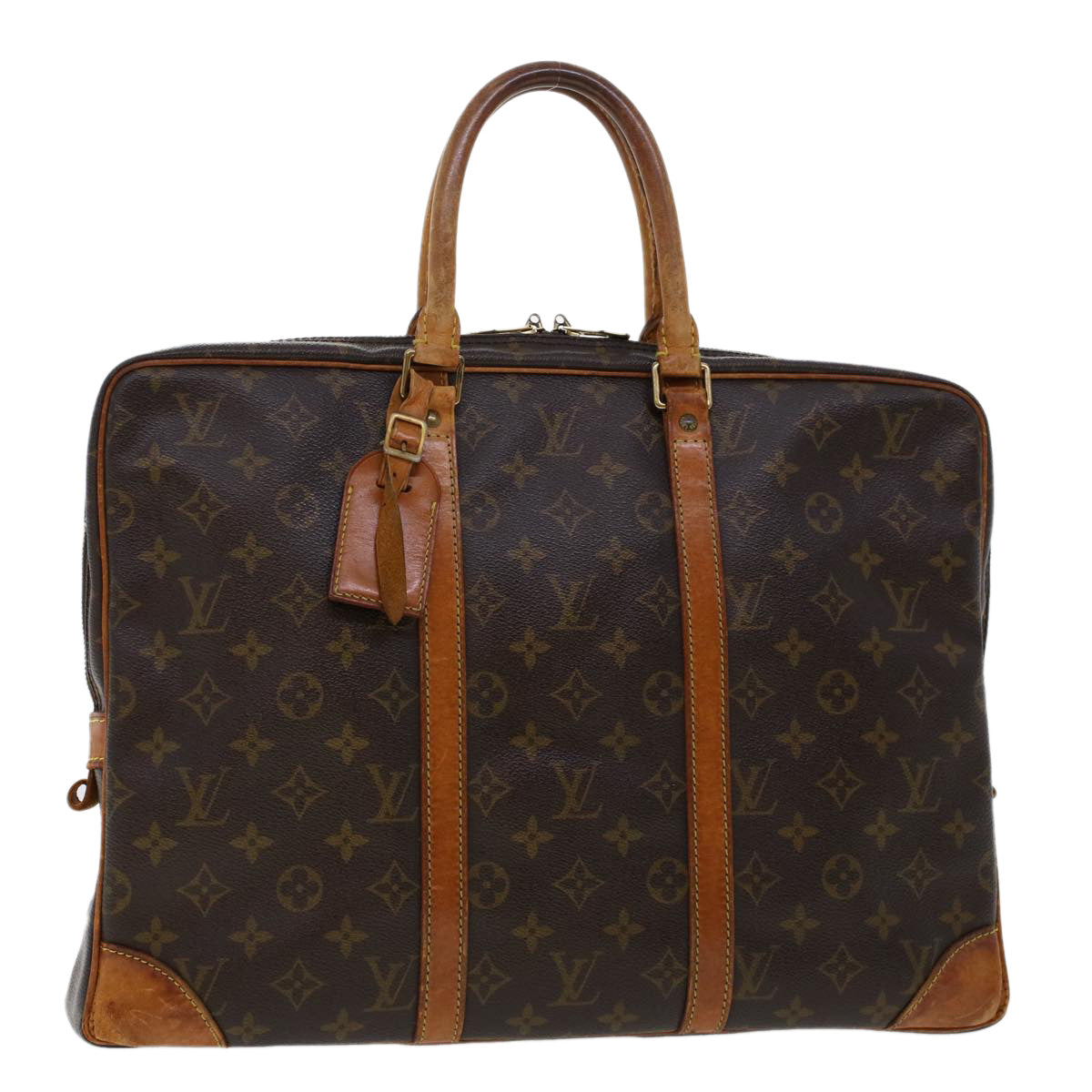 LOUIS VUITTON Monogram Porte Documents Voyage Business Bag M53361 LV 46374