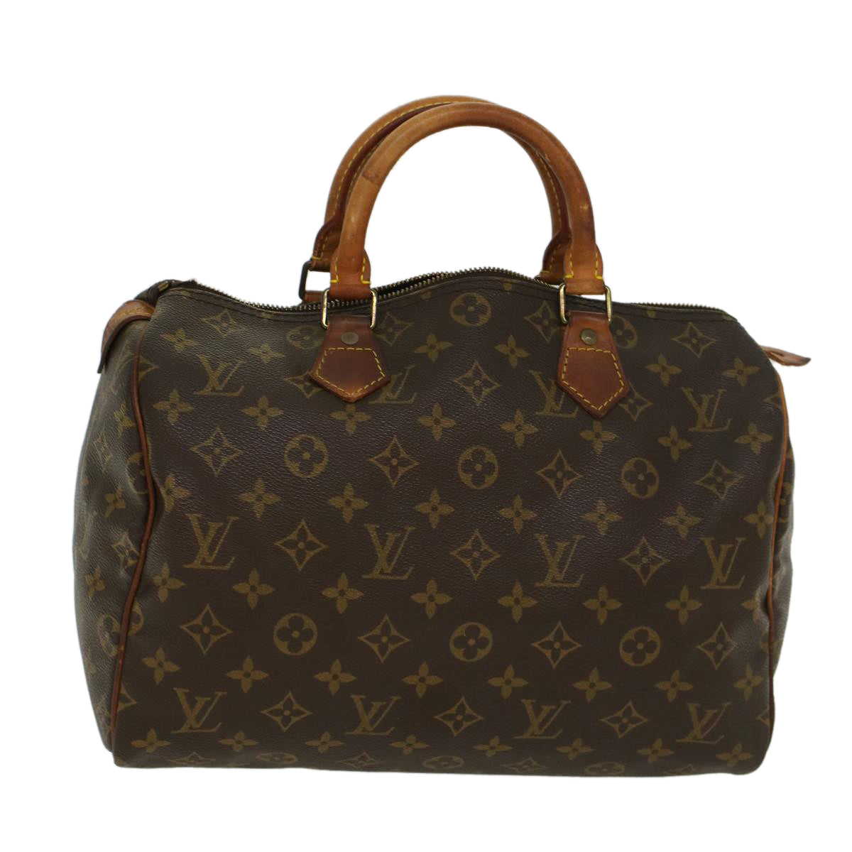 LOUIS VUITTON Monogram Speedy 30 Hand Bag M41526 LV 46375