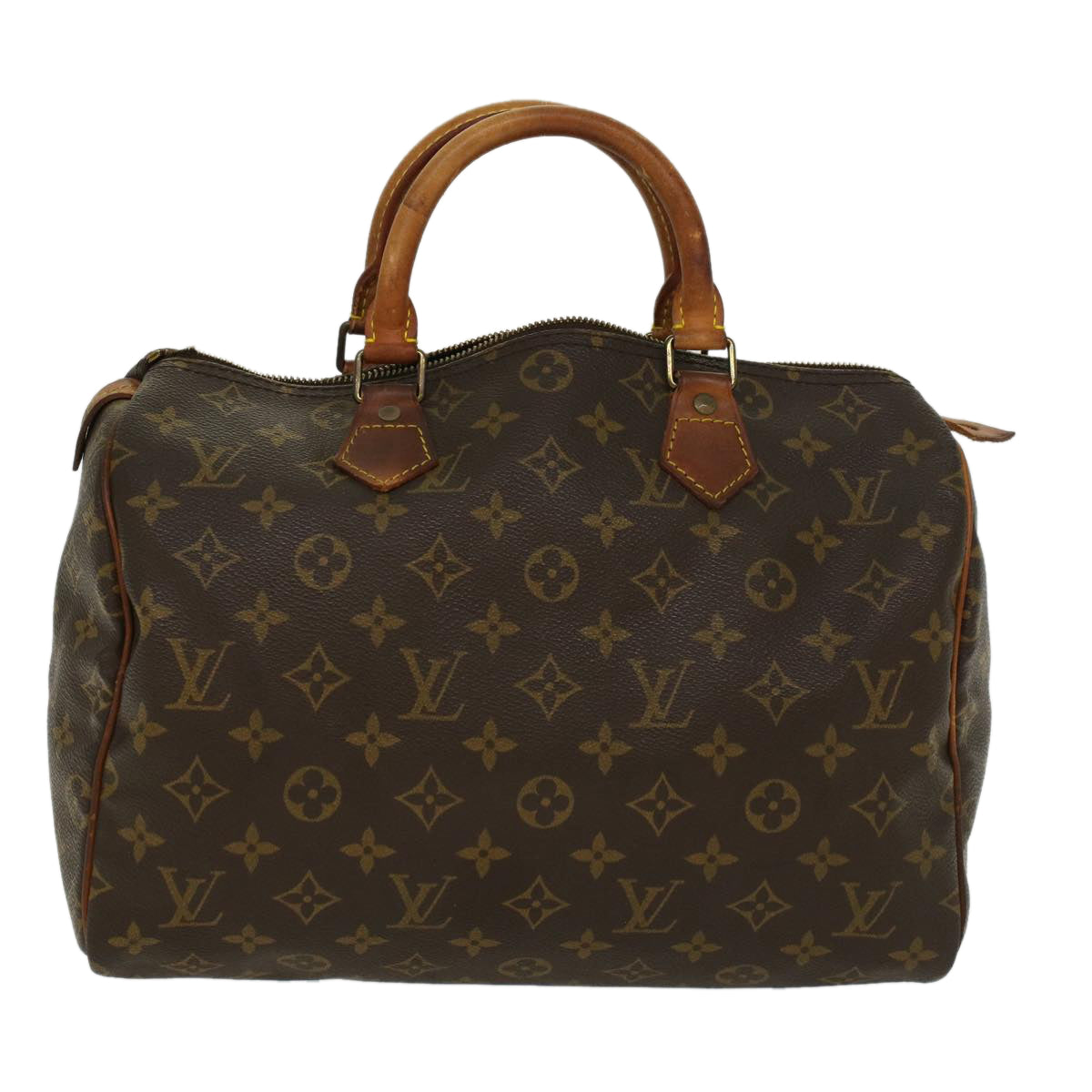LOUIS VUITTON Monogram Speedy 30 Hand Bag M41526 LV 46375