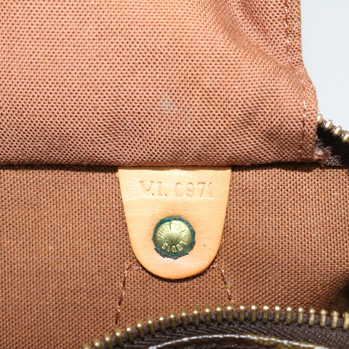 LOUIS VUITTON Monogram Speedy 30 Hand Bag M41526 LV 46375