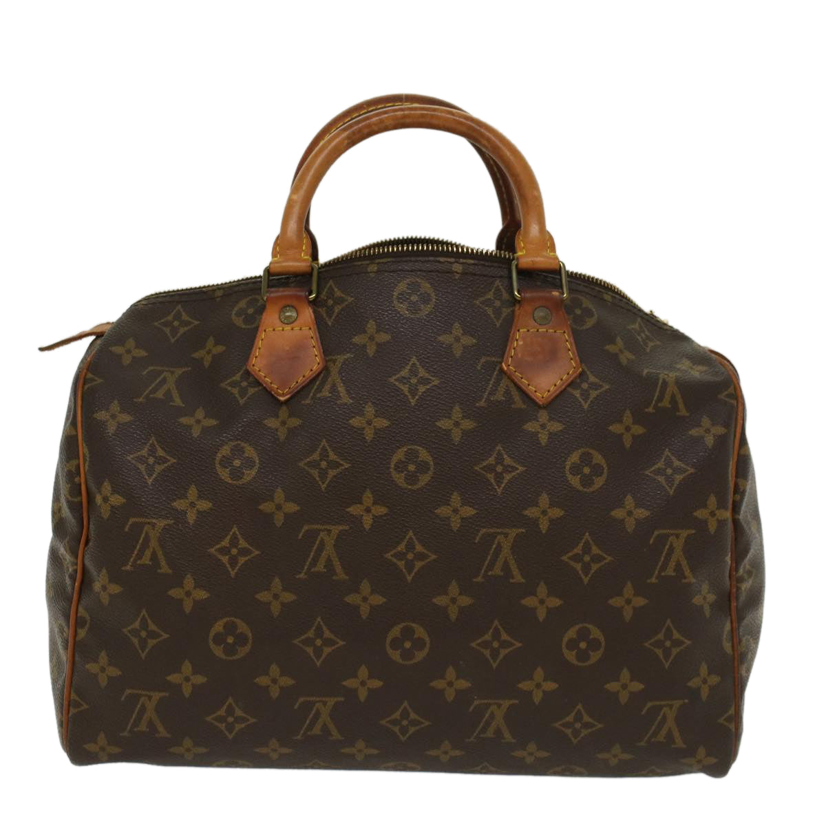 LOUIS VUITTON Monogram Speedy 30 Hand Bag M41526 LV 46375