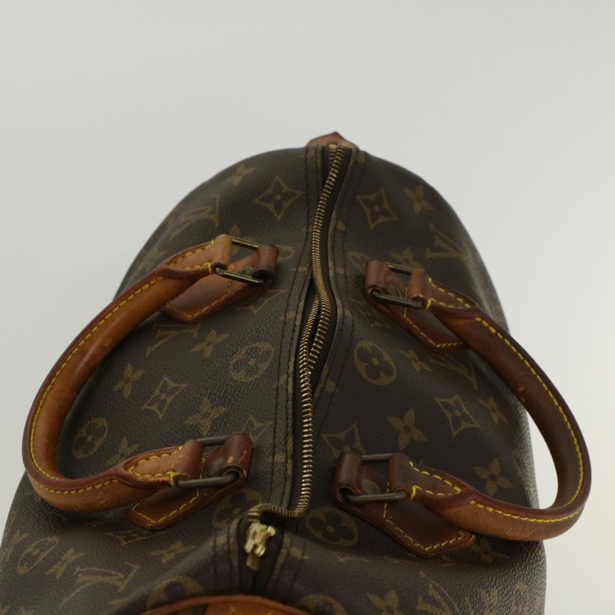 LOUIS VUITTON Monogram Speedy 30 Hand Bag M41526 LV 46375