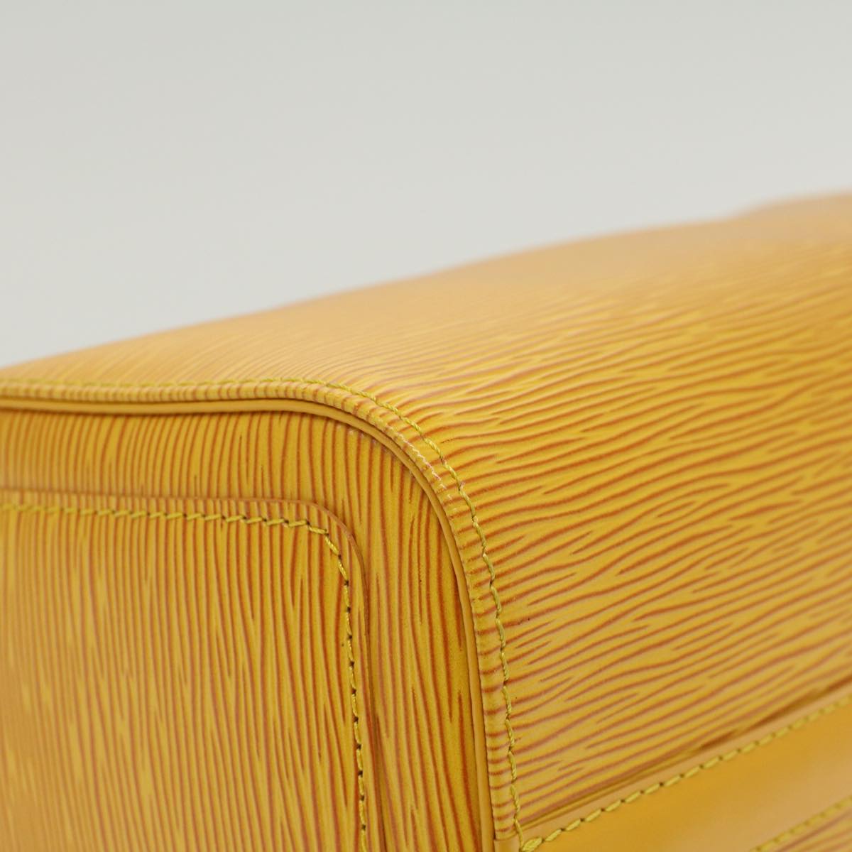 LOUIS VUITTON Epi Speedy 25 Hand Bag Tassili Yellow M43019 LV 46378