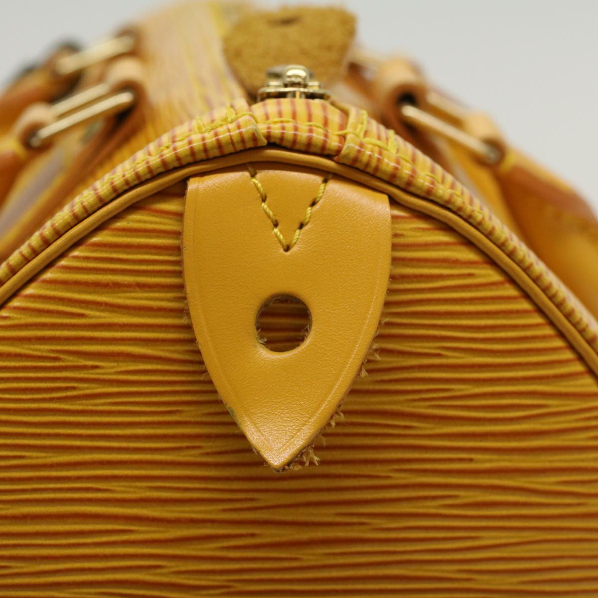 LOUIS VUITTON Epi Speedy 25 Hand Bag Tassili Yellow M43019 LV 46378