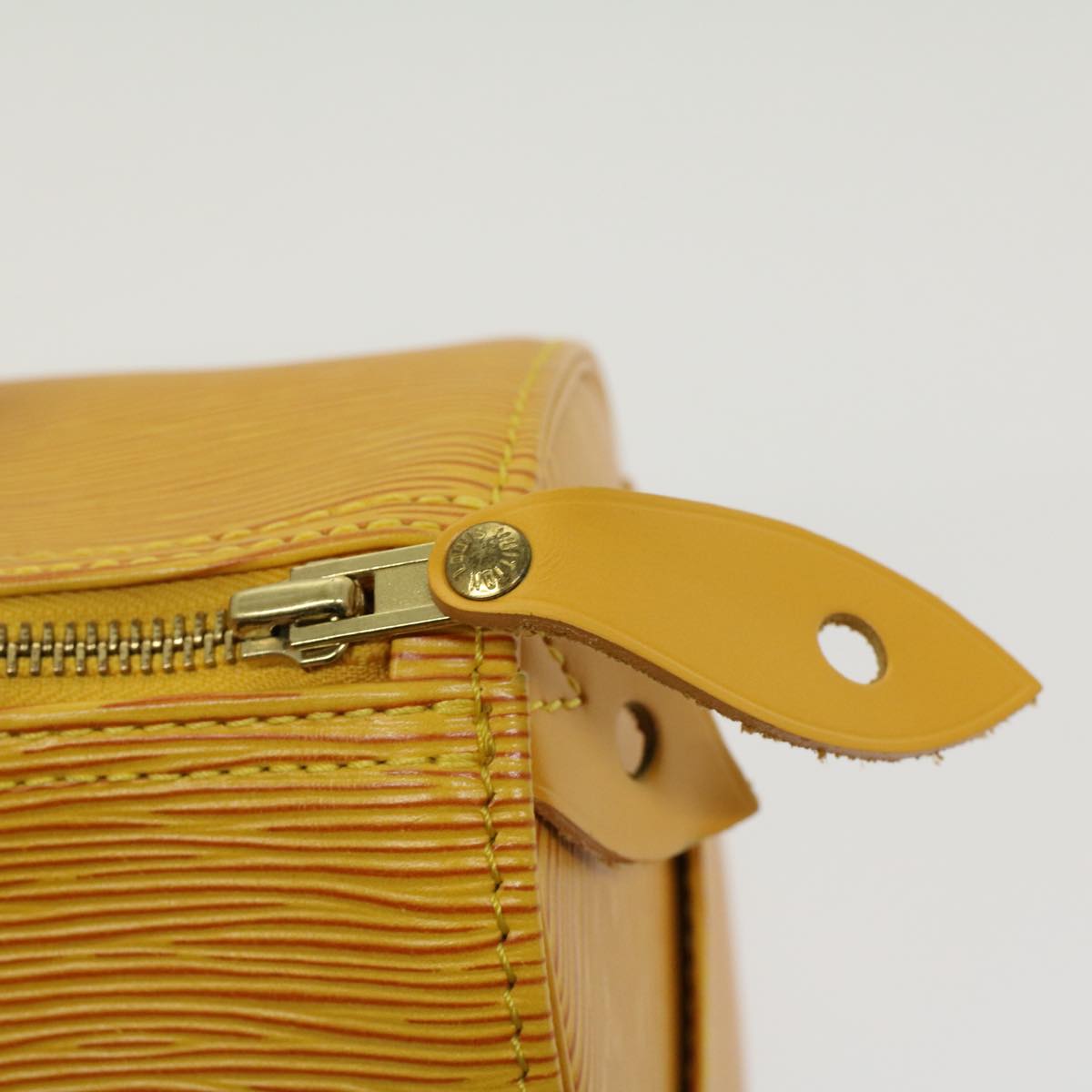 LOUIS VUITTON Epi Speedy 25 Hand Bag Tassili Yellow M43019 LV 46378