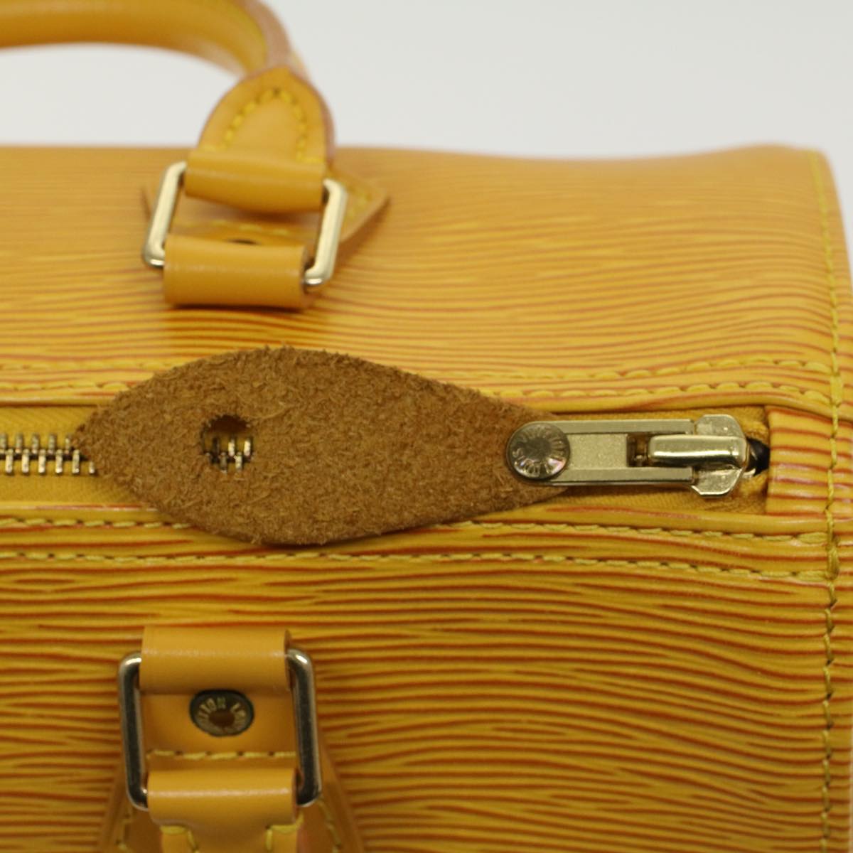 LOUIS VUITTON Epi Speedy 25 Hand Bag Tassili Yellow M43019 LV 46378