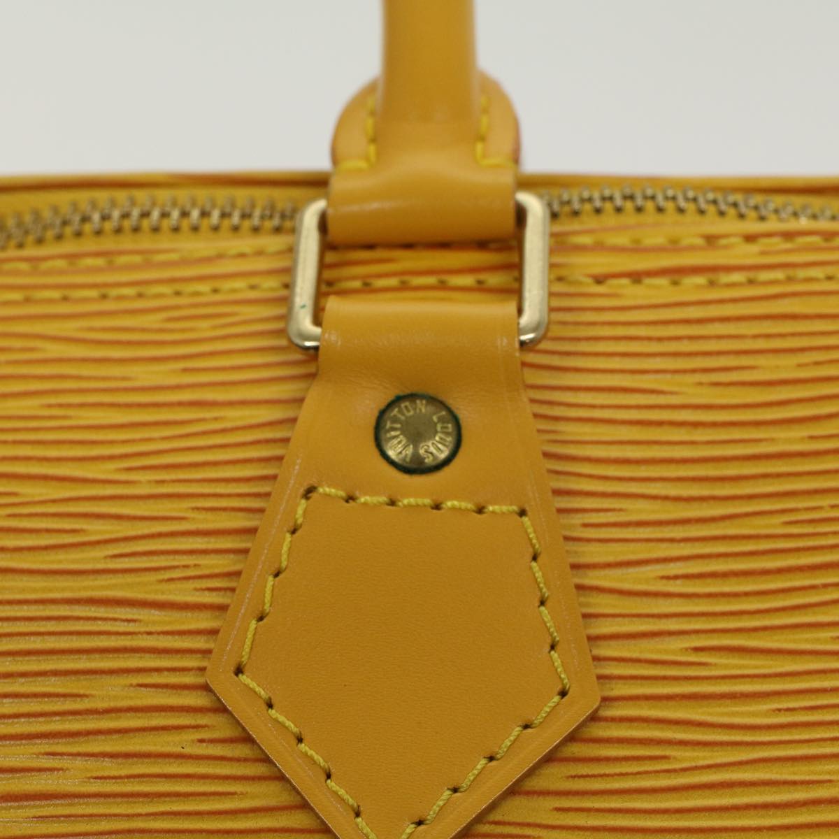 LOUIS VUITTON Epi Speedy 25 Hand Bag Tassili Yellow M43019 LV 46378