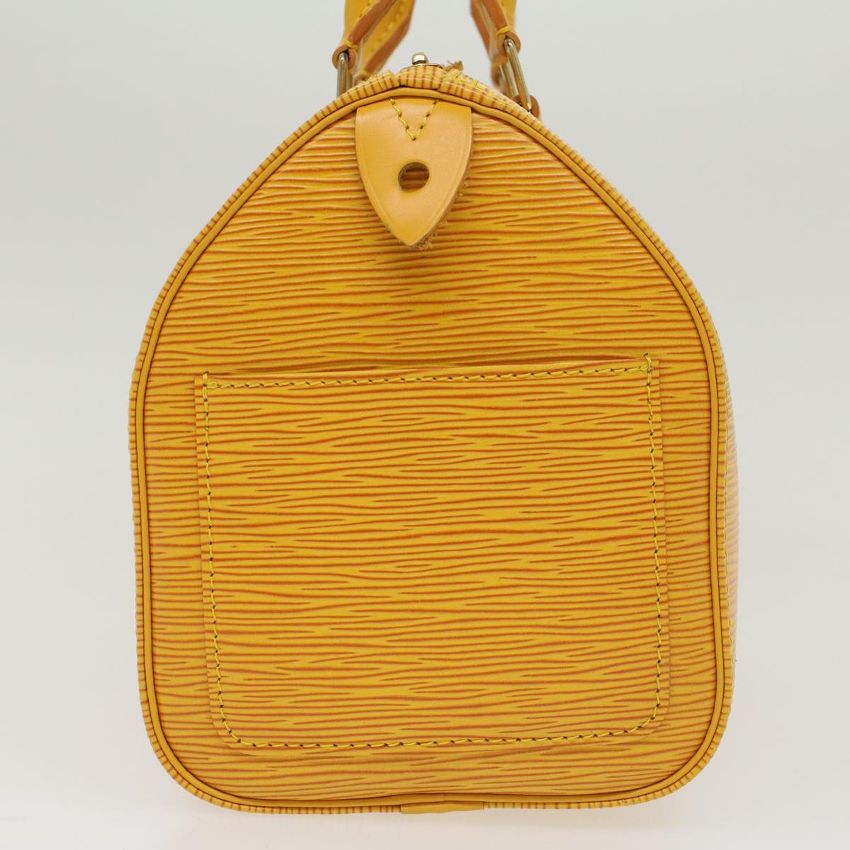 LOUIS VUITTON Epi Speedy 25 Hand Bag Tassili Yellow M43019 LV 46378