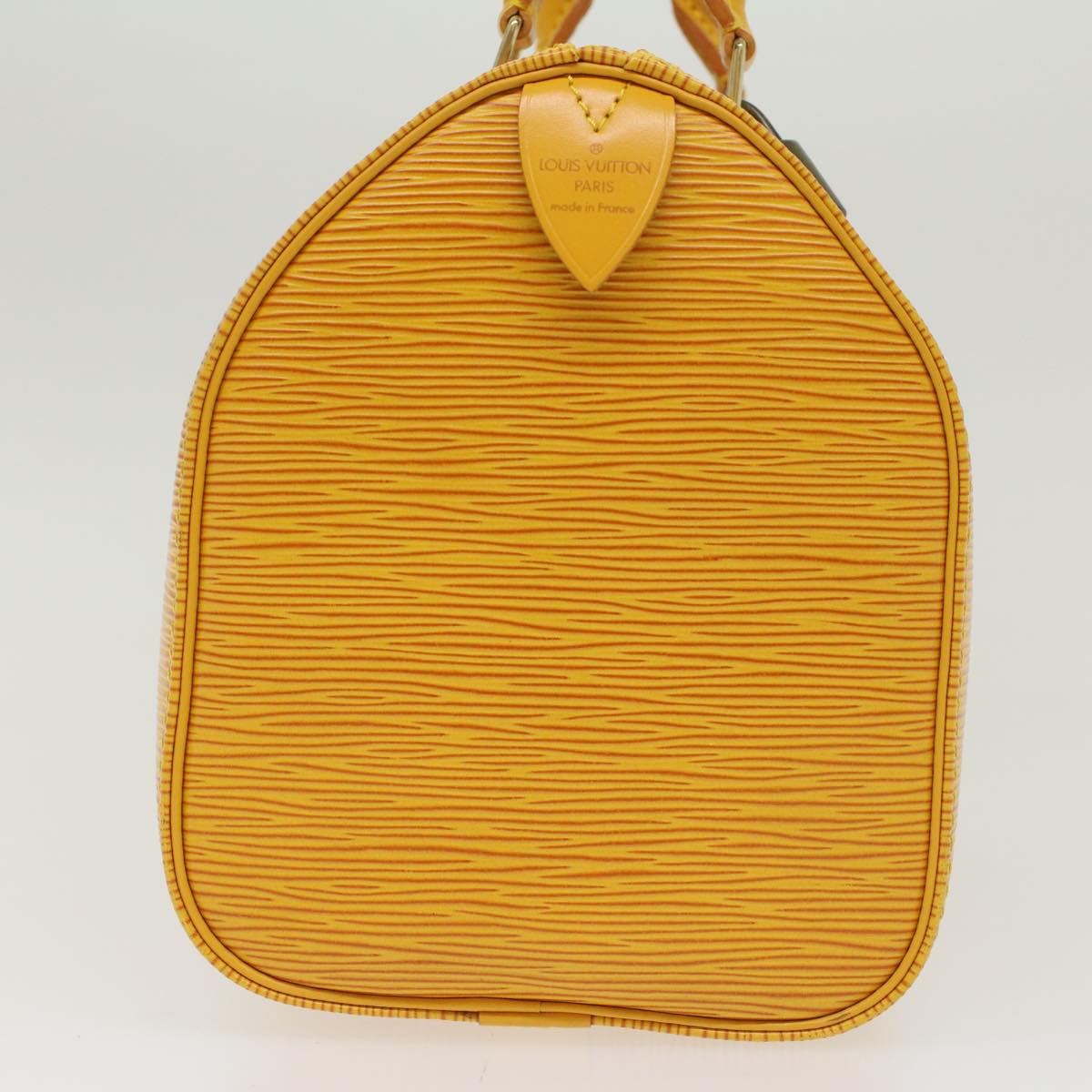 LOUIS VUITTON Epi Speedy 25 Hand Bag Tassili Yellow M43019 LV 46378