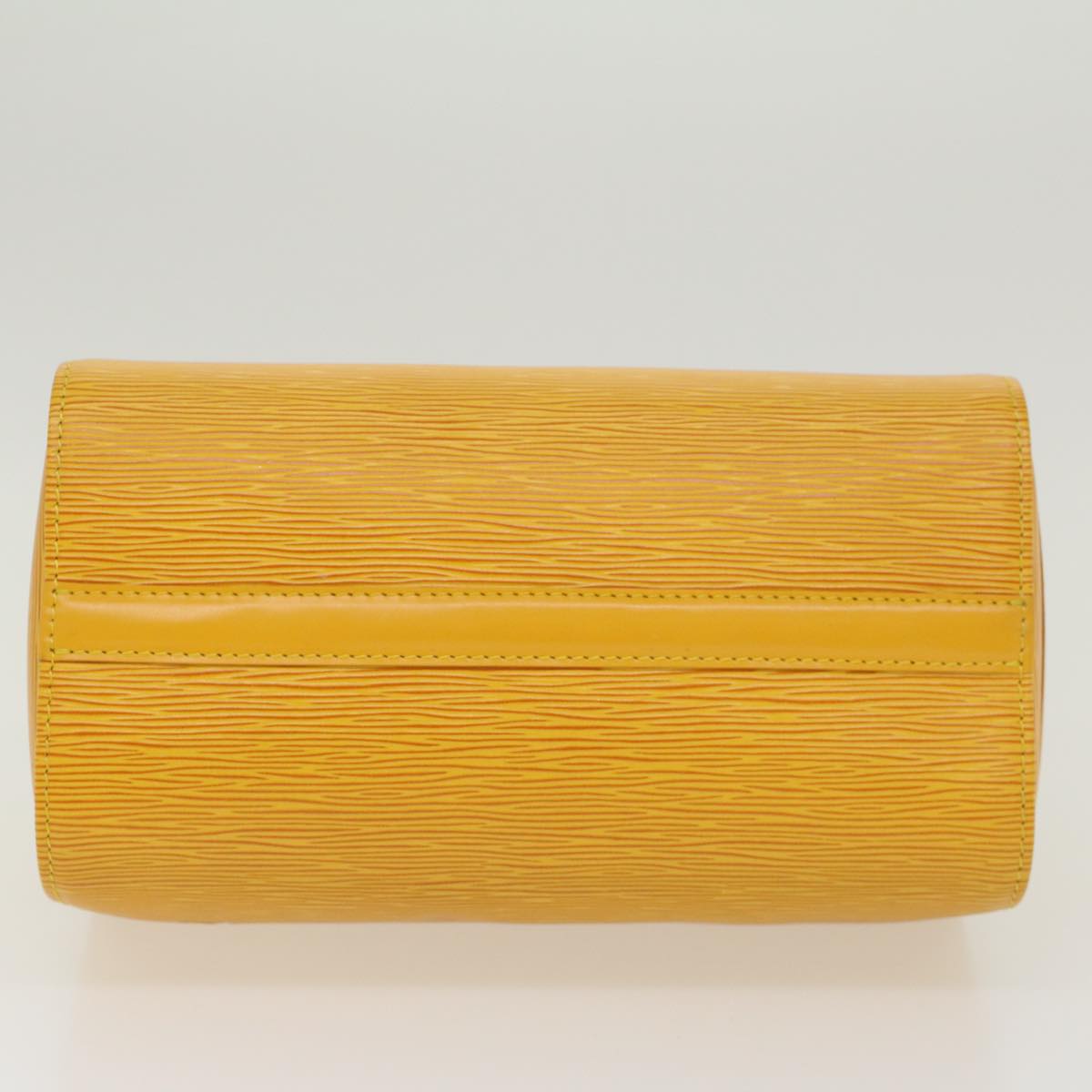 LOUIS VUITTON Epi Speedy 25 Hand Bag Tassili Yellow M43019 LV 46378