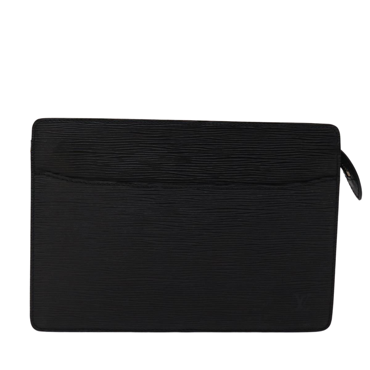 LOUIS VUITTON Epi Pochette Homme Clutch Bag Black M52522 LV 46380
