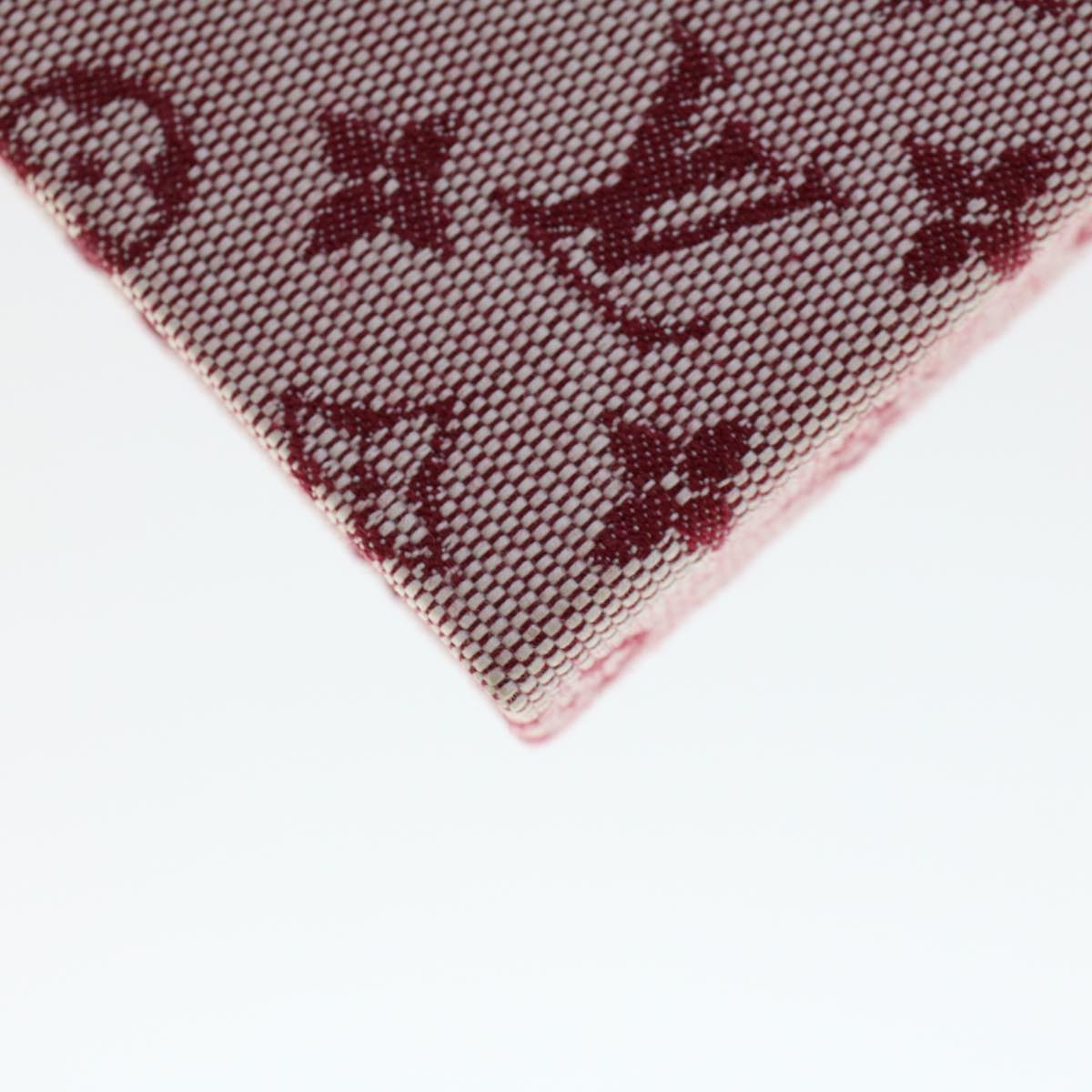 LOUIS VUITTON Monogram Mini Carnet MM Day Planner Cover Red R20834 LV 46382