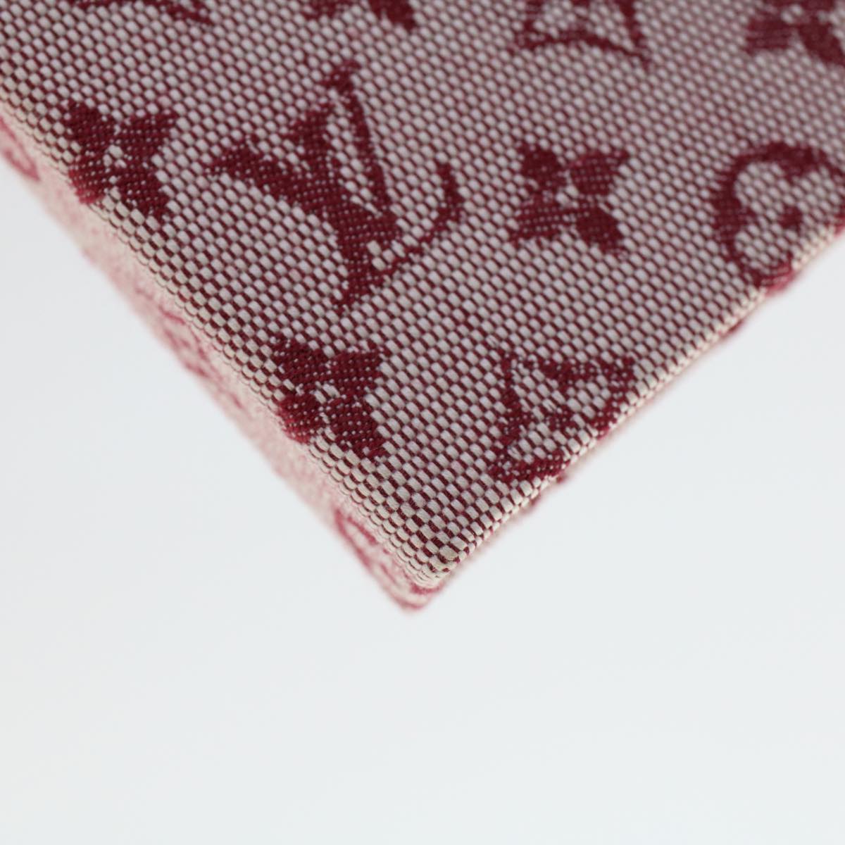LOUIS VUITTON Monogram Mini Carnet MM Day Planner Cover Red R20834 LV 46382